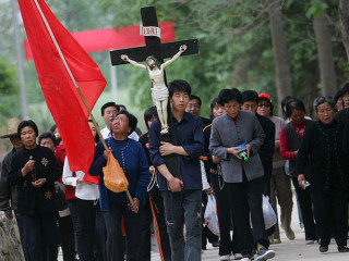 china cross march china