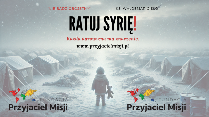 Ratuj Syrie plakat