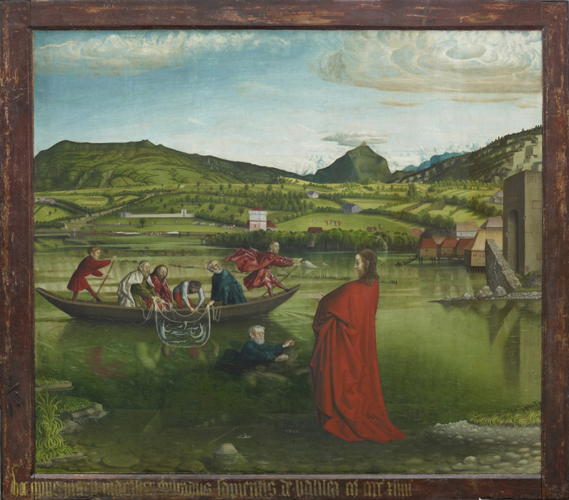 Konrad Witz. Der Wunderbare Fischzug 1444