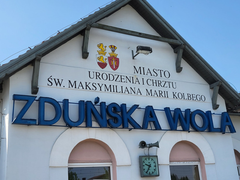 Miasto urodzenia i chrztu św. Maksymiliana Marii Kolbego