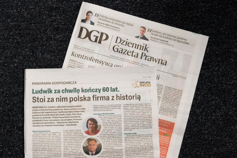 Ludwik za chwilę kończy 60 lat. Stoi za nim polska firma z historią