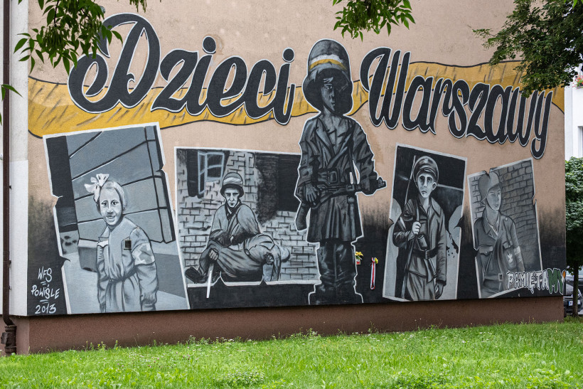 Murale Powstania Warszawskiego -  fotogaleria