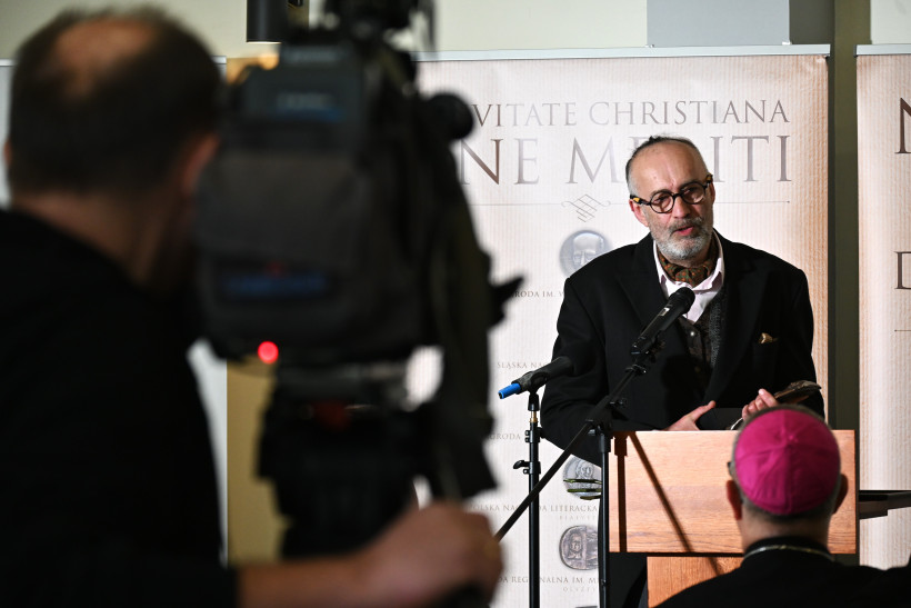 Laureat 39. Nagrody im. ks. dr. Bolesława Domańskiego - Robert Maziarz. Laudacja: mec. Michał Lizak