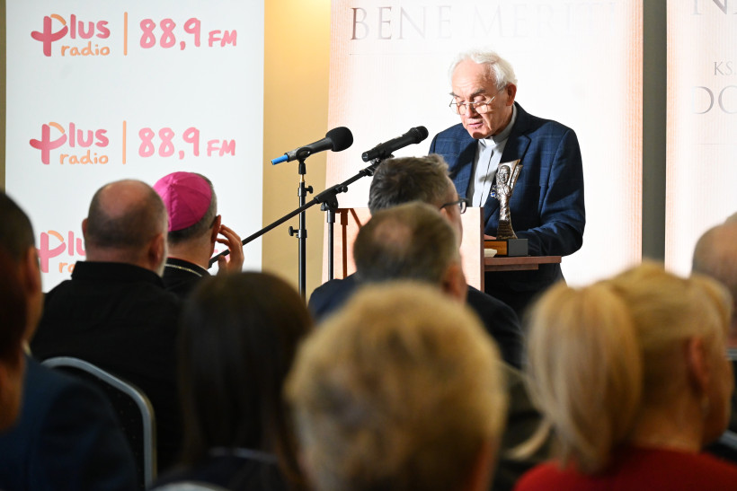 Laureat 39. Nagrody im. ks. dr. Bolesława Domańskiego -  ks. Olgierd Banaś. Laudacja: ks. Wojciech Szczurowski