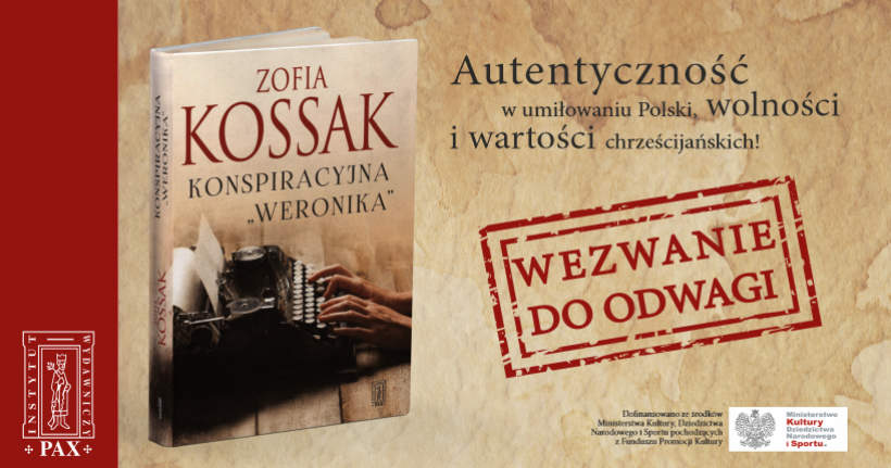Konspiracyjna „Weronika” niezwykłą premierą na rynku wydawniczym!