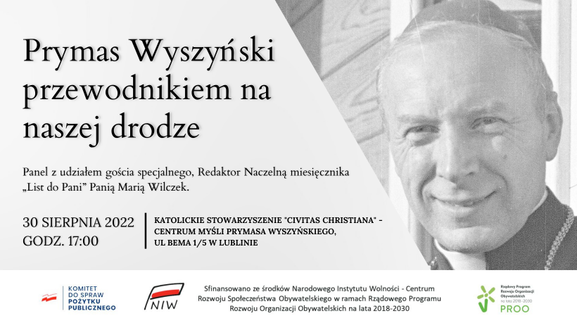 "Prymas Wyszyński przewodnikiem na naszej drodze" | Lublin