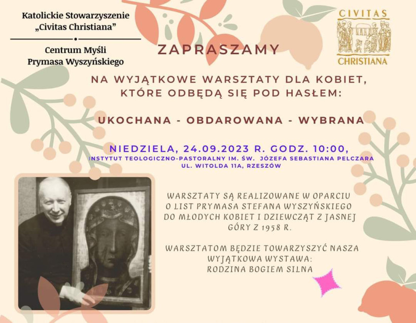 Już w tę niedzielę w Rzeszowie warsztaty dla kobiet i dziewcząt