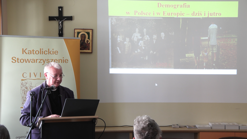 Demografia w Polsce i w Europie – dziś i jutro. Wykład ks. prof. dr hab. Krzysztofa Bielawnego