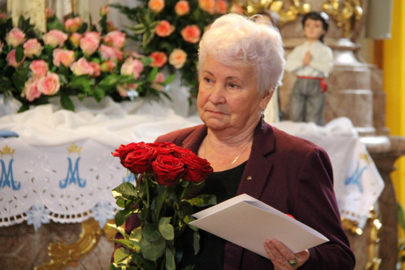 Helena Bartosik odznaczona Pierścieniem Św. Józefa