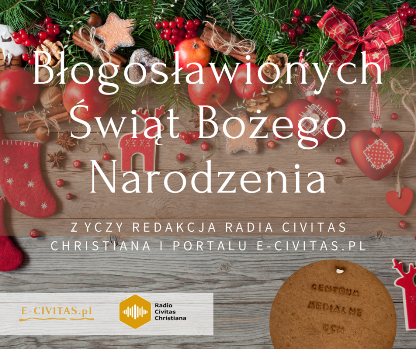 Błogosławionych Świąt Bożego Narodzenia!