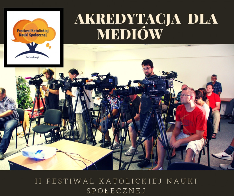 Rozpoczęła się akredytacja dla mediów na II Festiwal Katolickiej Nauki Społecznej
