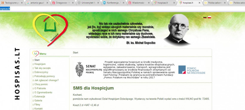 SMS dla Hospicjum