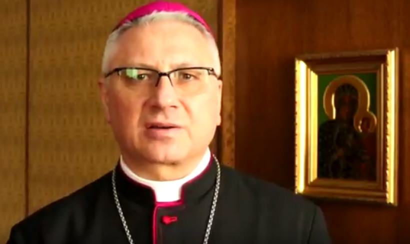 Bp Artur Miziński: Bądźmy z Chrystusem w czasie Świętego Triduum (WIDEO)