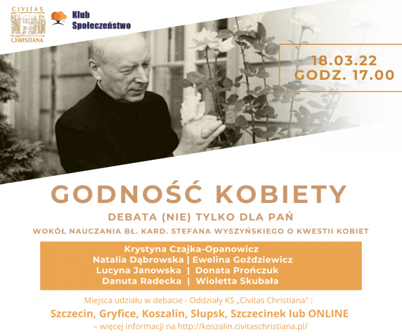 Godność Kobiety - debata (nie) tylko dla Pań