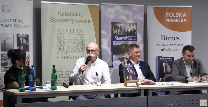 Panel dyskusyjny Etyka w biznesie podczas Lubelskiego Festiwalu Hobby & Biznes