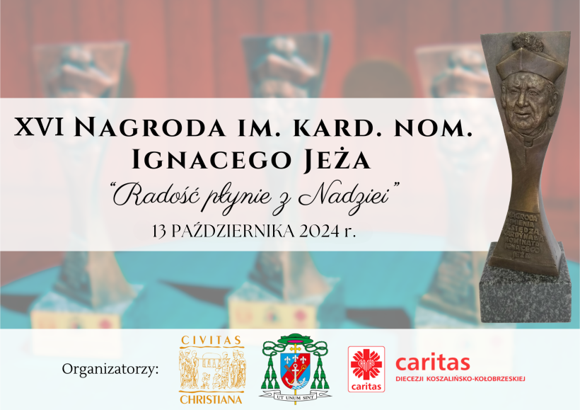 Zgłoszenia do Nagrody im. kard. nom. Ignacego Jeża otwarte!