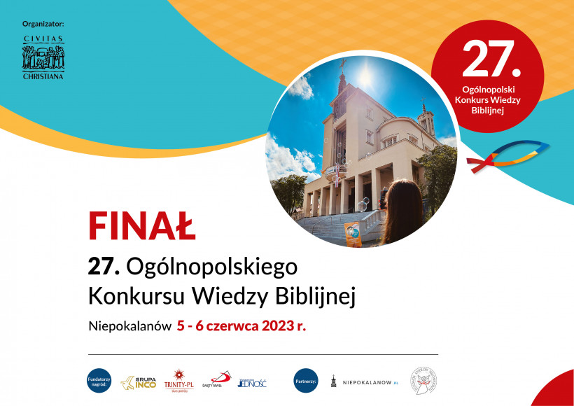 Już wkrótce Finał 27. Ogólnopolskiego Konkursu Wiedzy Biblijnej