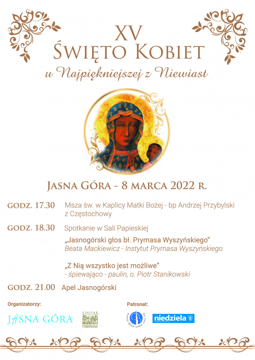 Z modlitwą za kobiety czasu wojny - Święto Kobiet na Jasnej Górze