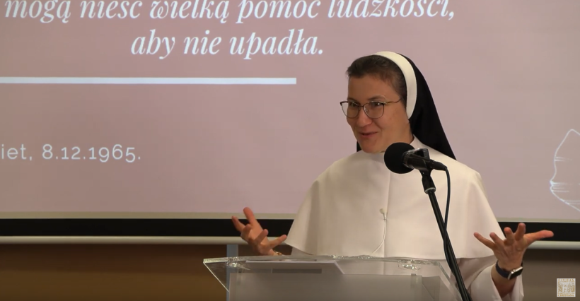 Nadszedł czas! Wizja kobiecości wg JP2 a praktyka posługi kobietom dziś. Mówi s. Małgorzata Lekan OP