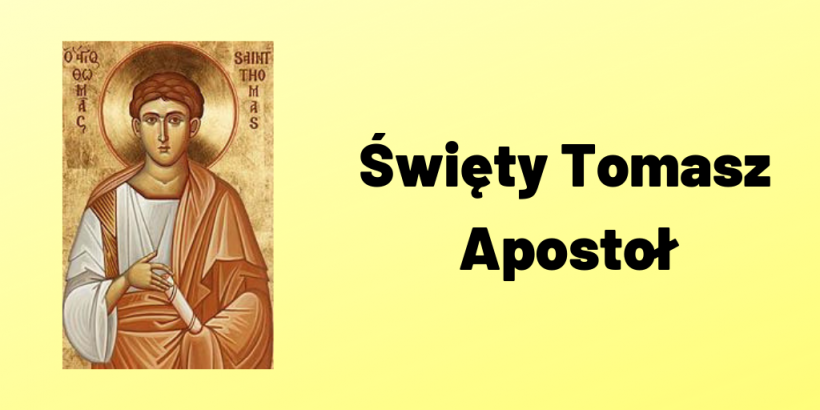 3 lipca – św. Tomasz Apostoł