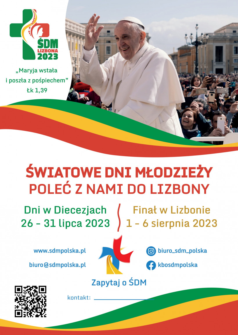 Włącz się w popularyzację idei Światowych Dni Młodzieży!